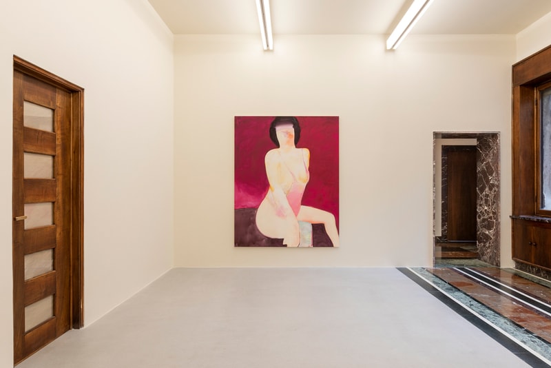 Tomoo Gokita "Game Over" Milan Exhibition Massimo De Carlo Gallery Colorful Paintings Abstraction Figurative Female Form 