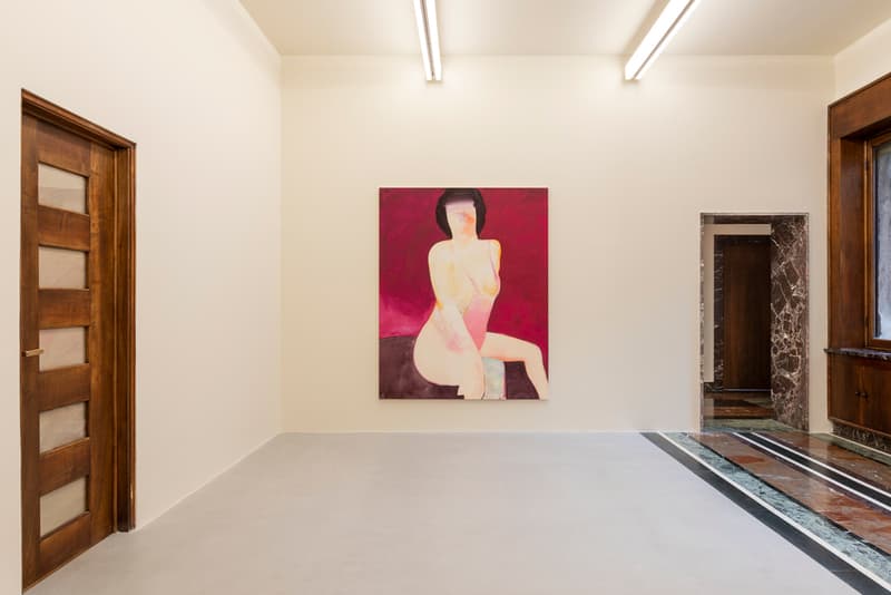 Tomoo Gokita "Game Over" Milan Exhibition Massimo De Carlo Gallery Colorful Paintings Abstraction Figurative Female Form