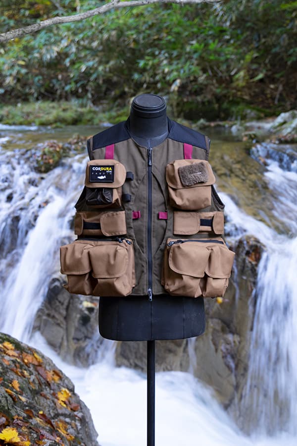 TONEDTROUT x Snow Peak Spring Summer 2020 collection  fly fishing man of moods Masakazu Fukuyama japan vests outdoors 