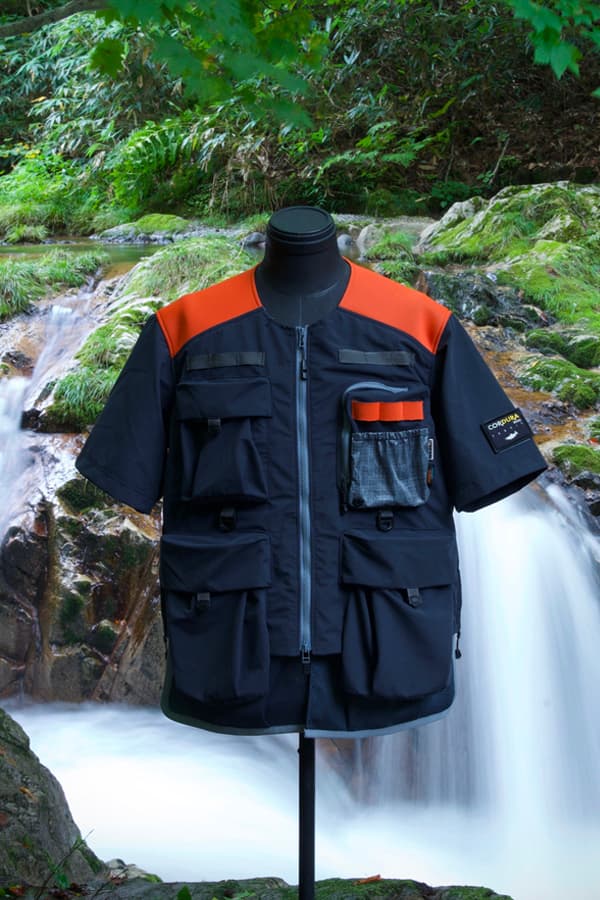 TONEDTROUT x Snow Peak Spring Summer 2020 collection fly fishing man of moods Masakazu Fukuyama japan vests outdoors