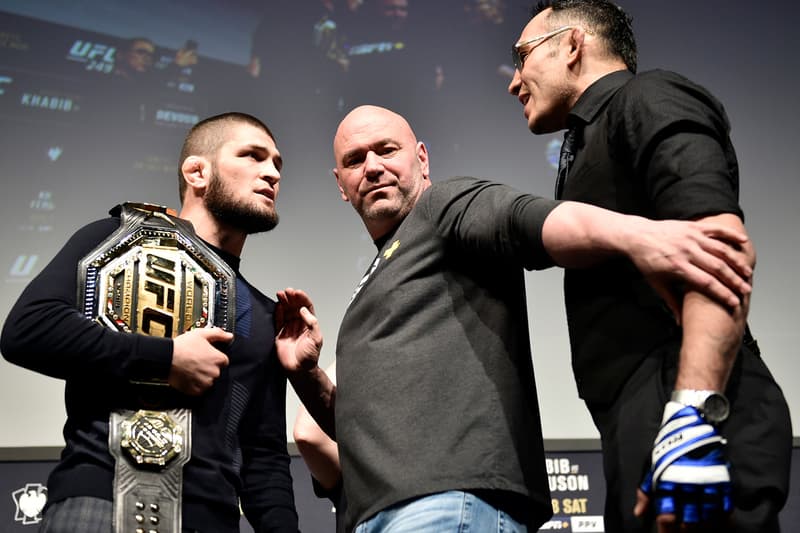 UFC 249 Tony Ferguson Khabib Nurmagomedov Cancelled Rumor Dana White Info Fifth Time Location Why