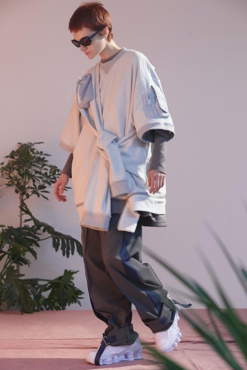 UMAMIISM Spring/Summer 2020 Lookbook Collection Jackets Short Sleeves Pants Pockets Vests "City Romance" Mesh Basketball Vest 