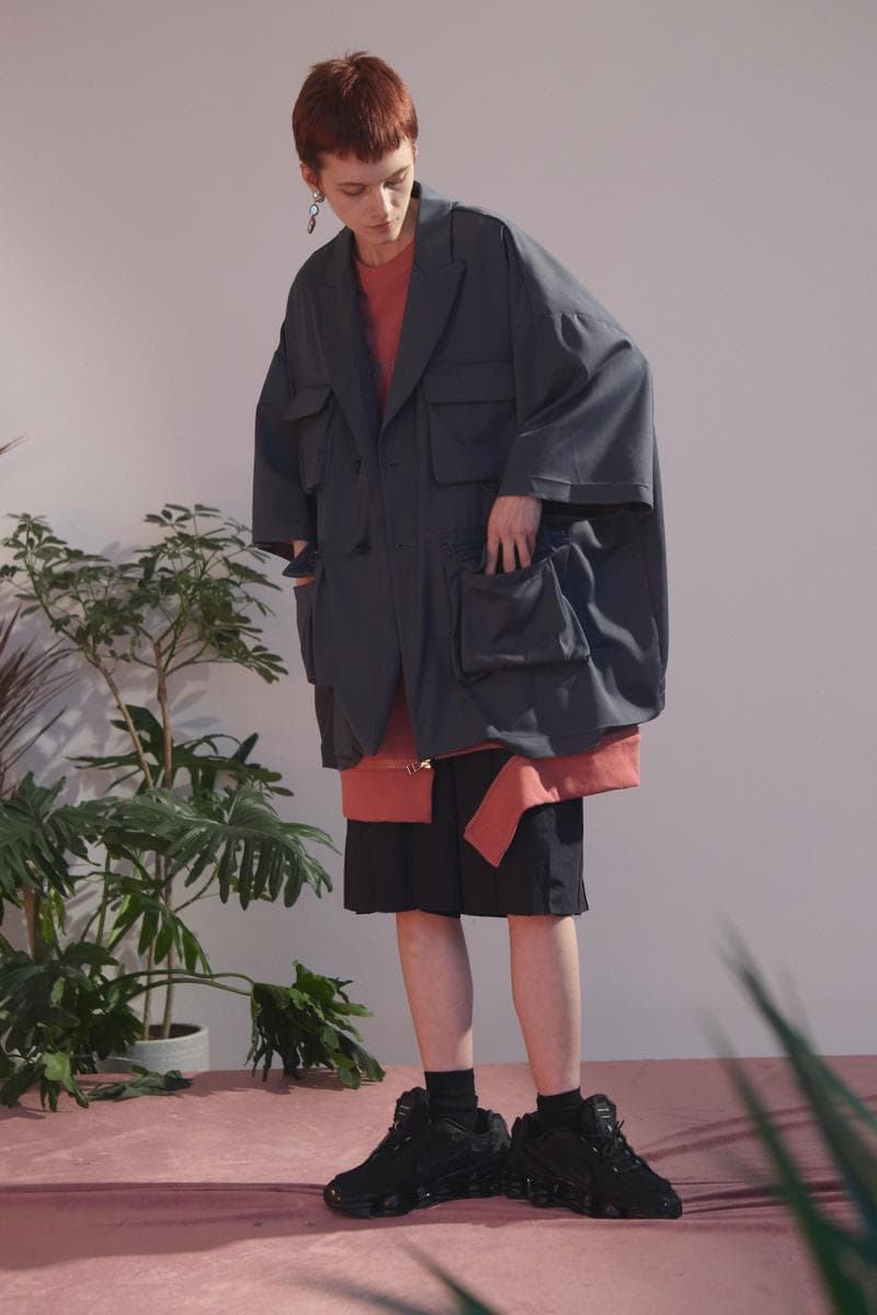 UMAMIISM Spring/Summer 2020 Lookbook Collection Jackets Short Sleeves Pants Pockets Vests "City Romance" Mesh Basketball Vest 