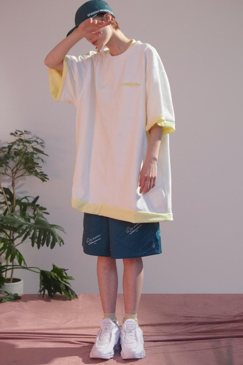 UMAMIISM Spring/Summer 2020 Lookbook Collection Jackets Short Sleeves Pants Pockets Vests "City Romance" Mesh Basketball Vest 