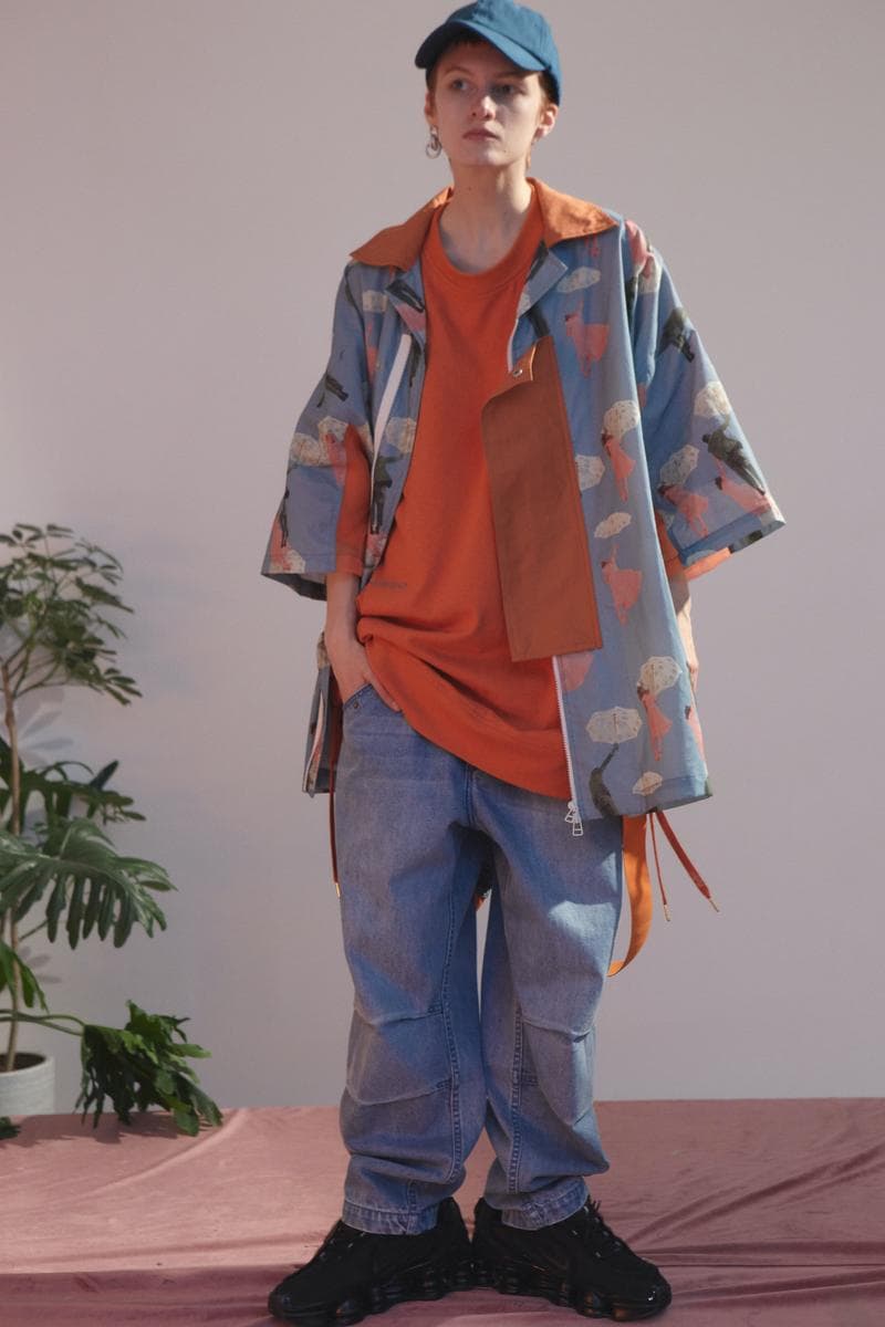 UMAMIISM Spring/Summer 2020 Lookbook Collection Jackets Short Sleeves Pants Pockets Vests "City Romance" Mesh Basketball Vest 