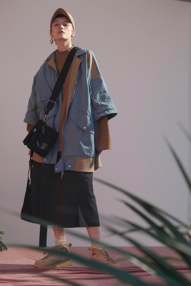 UMAMIISM Spring/Summer 2020 Lookbook Collection Jackets Short Sleeves Pants Pockets Vests "City Romance" Mesh Basketball Vest 