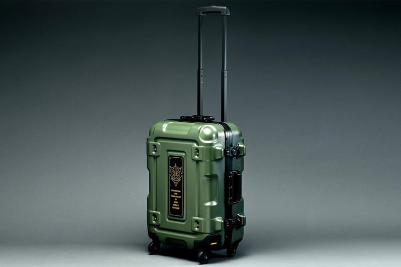 STRICT-G x PROTEX Mobile Suit Gundam Suitcases zaku Bandai Japan Char Aznable travel luggage 