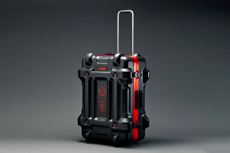 STRICT-G x PROTEX Mobile Suit Gundam Suitcases zaku Bandai Japan Char Aznable travel luggage 
