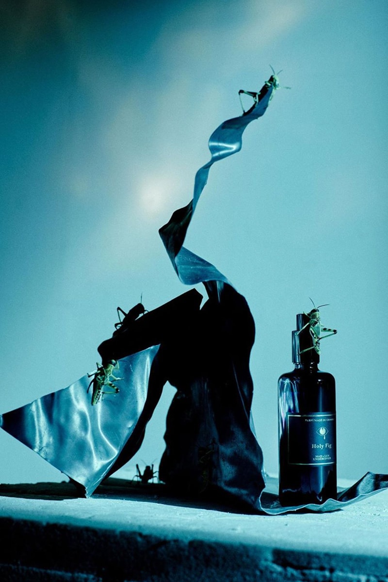 UNDERCOVER x Mad et Len Fragrance Capsule Collection release info drop date price details perfume parfum “Buddha Paper” “Black Mysticism” potpourri “Holy Fig” room