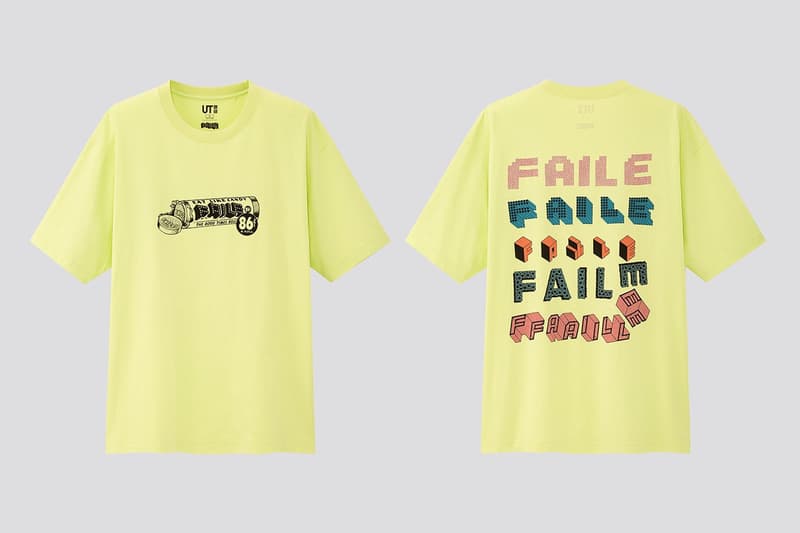 UNIQLO UT street artists urban walls ss20 futura laboratories faile d*face collection sweatshirt hoodie t-shirt collaboration