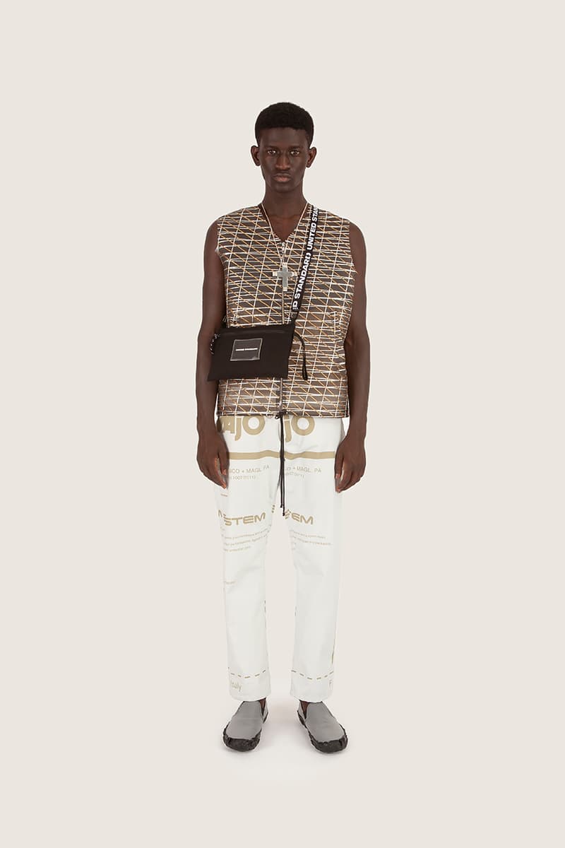 United Standard Spring/Summer 2020 "MACHINE VISION" Collection Lookbook Release Information Giorgia Di Salvo I-Mesh GR10K Trussardi NOVE25 RETROSUPERFUTURE Jacquard Lab Collaborations Simona Citarella’s Grand Tour Studio