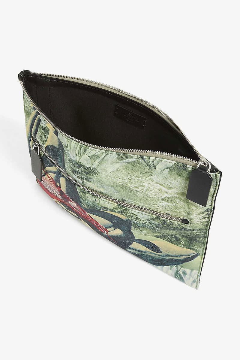 Valentino Bag With Roger Dean Red Dragon Artwork