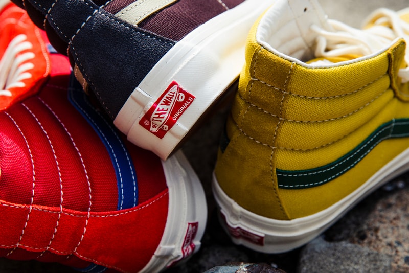 BILLY'S Exclusive Vans Vault OG SK8-HI LX Release VN0A4BVBXEM VN0A4BVBXEO VN0A4BVBXEN Tokyo Boutiques Anaheim Surf Skate waffle sole shoes kicks footwear exclusive California Slip-ons Vans Vault Van Doren 