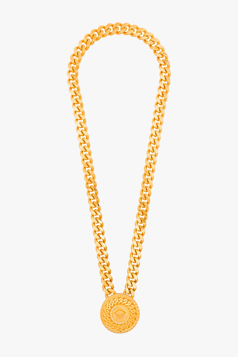 Versace Gold Medusa Medallion Chain Bracelet Release Info Buy Price Browns