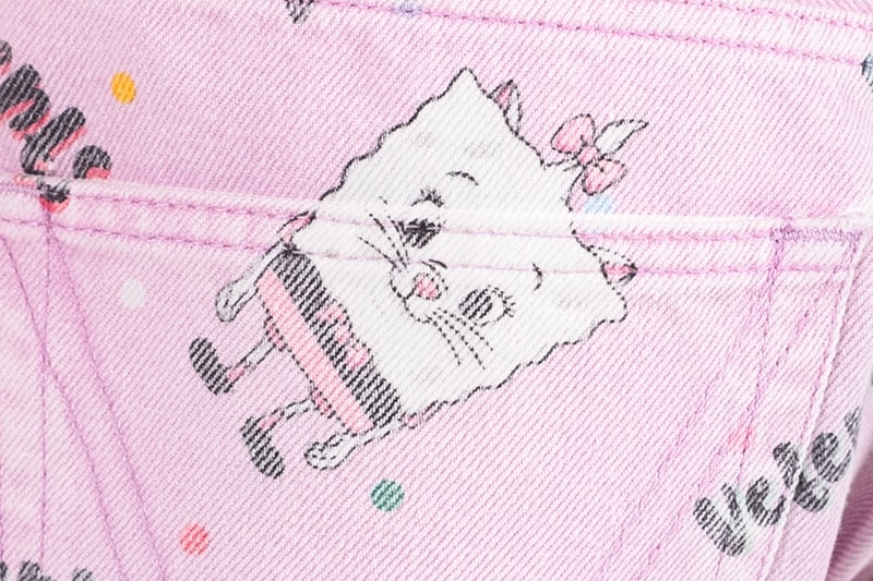 Vetements Pink Multicolored Comic Jeans Release Buy Price The Webster