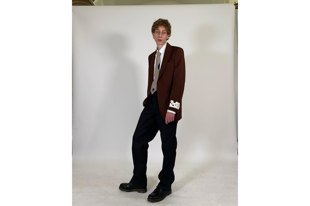 Off-White™ Fall/Winter 2020 "TORNADO WARNING" Collection Closer Look FW20 Menswear Virgil Abloh Pascal Möhlmann Tailoring Blazers Holes Cut Outs Prints Pleated Trousers Suits