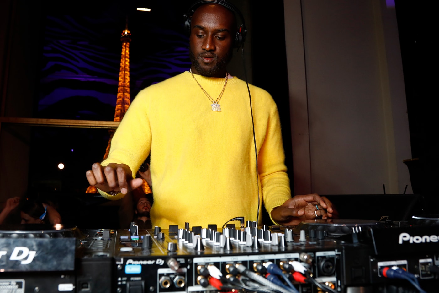 Here's What Virgil Abloh Is Listening to in Self-Isolation hip-hop jazz jay electronica burial miles davis young nudy frosty gil scott-heron tom misch 