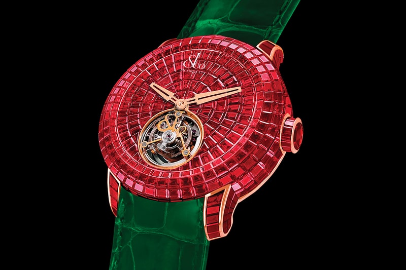 Jacob & Co. Virgil Abloh Ruby Caviar Flying Tourbillon News  watches stones diamonds watches swiss Off-white Louis Vuitton Tourbillon Jacob Arabo
