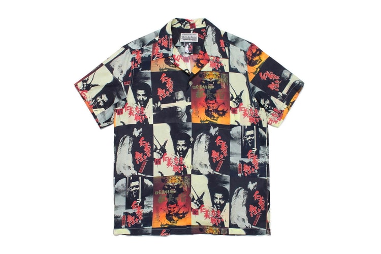 WACKO MARIA Emblazons Japanese Yakuza Film Series Over Bold Hawaiian Shirts