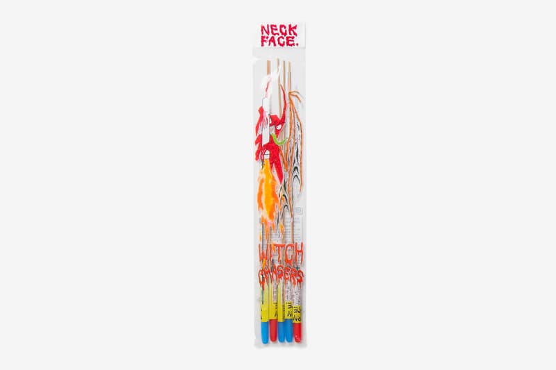 Neck Face WACKO MARIA Bottle Rockets fireworks spring summer 2020 collection accessories menswear streetwear firecrackers fire ignition light explosion pyrotechnics artist