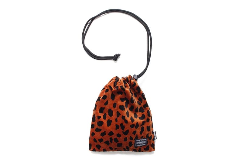 WACKO MARIA PORTER Drawstring Shoulder Pouch Release Info collaboration