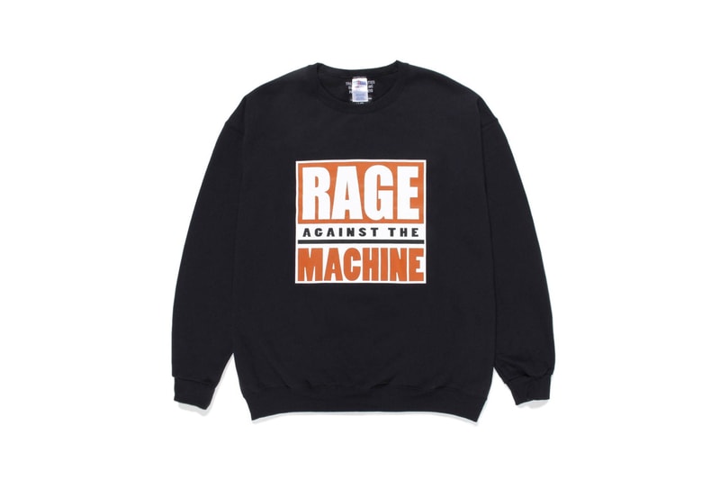 wacko maria rage against the machine ratm collection t shirt crewneck zack de la rocha tom morello tim commorford brad wilk che guevara release date info photos price spring summer 2020 ss20
