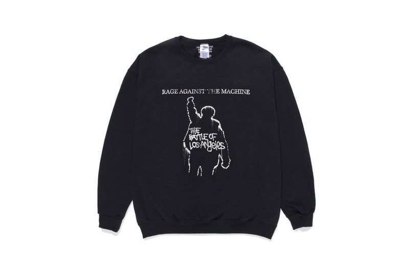 wacko maria rage against the machine ratm collection t shirt crewneck zack de la rocha tom morello tim commorford brad wilk che guevara release date info photos price spring summer 2020 ss20