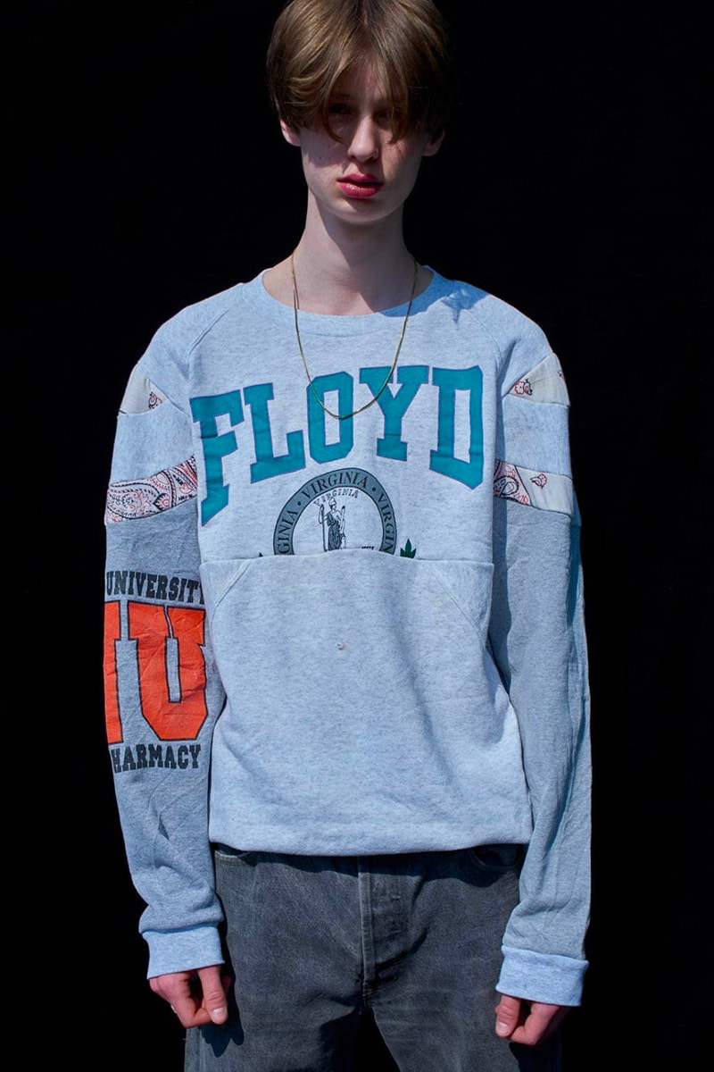 WEYEP Spring/Summer 2020 SS20 Collection Lookbook japanese fashion heritage collegiate wear americana patchwork 