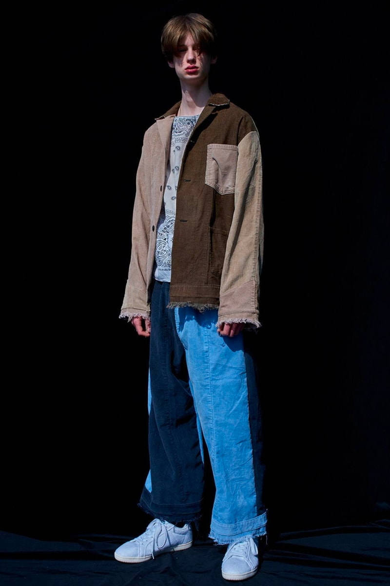 WEYEP Spring/Summer 2020 SS20 Collection Lookbook japanese fashion heritage collegiate wear americana patchwork 