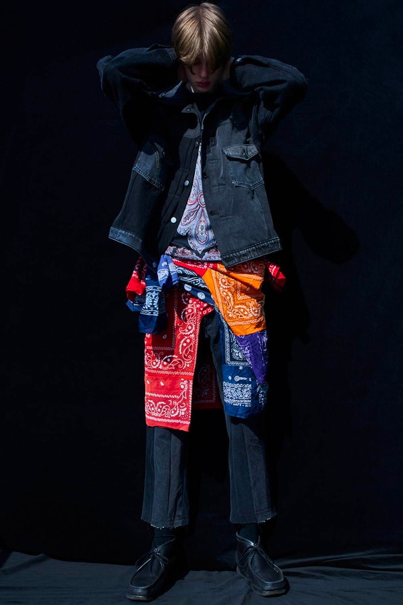 WEYEP Spring/Summer 2020 SS20 Collection Lookbook japanese fashion heritage collegiate wear americana patchwork 