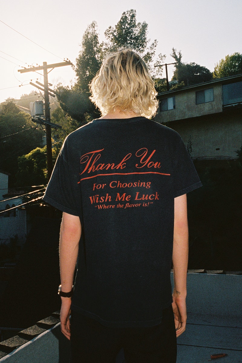 WISH ME LUCK COLLECTION 02 Release mask t-shirt thong lighter beanie crop top