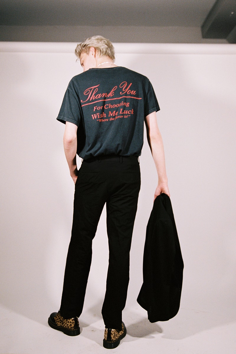 WISH ME LUCK COLLECTION 02 Release mask t-shirt thong lighter beanie crop top