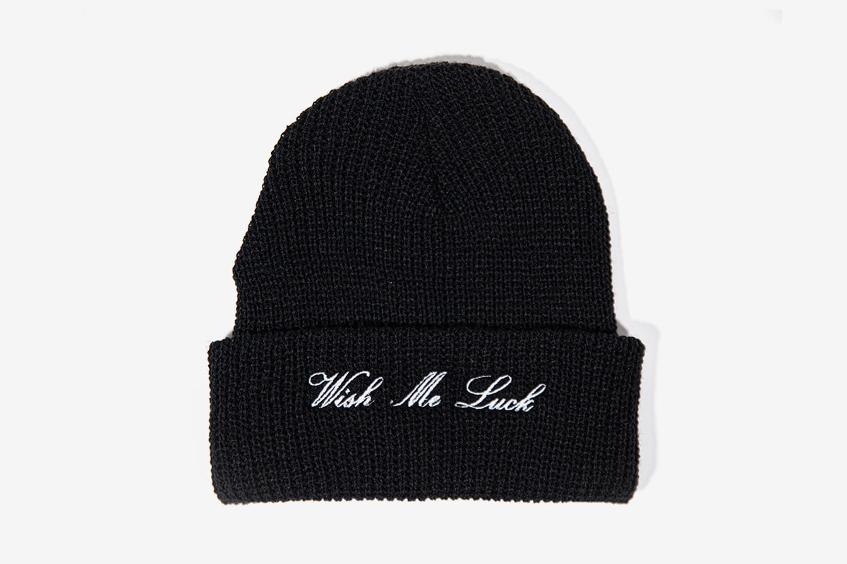 WISH ME LUCK COLLECTION 02 Release mask t-shirt thong lighter beanie crop top