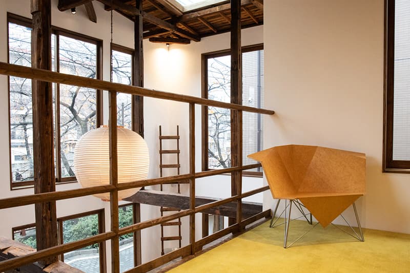 Take a Look Inside WMV Visvim's Tokyo Flagship interior storefront kelsi nakamura womens line womenswear arai-dashi ganpishi paper Echizen washi Katazurizome dyeing takehogaki fences zen buddhism design
