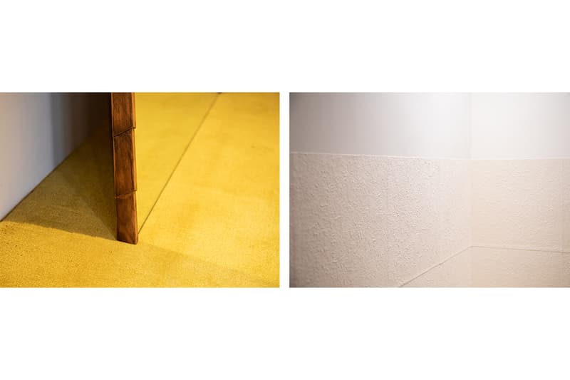 Take a Look Inside WMV Visvim's Tokyo Flagship interior storefront kelsi nakamura womens line womenswear arai-dashi ganpishi paper Echizen washi Katazurizome dyeing takehogaki fences zen buddhism design