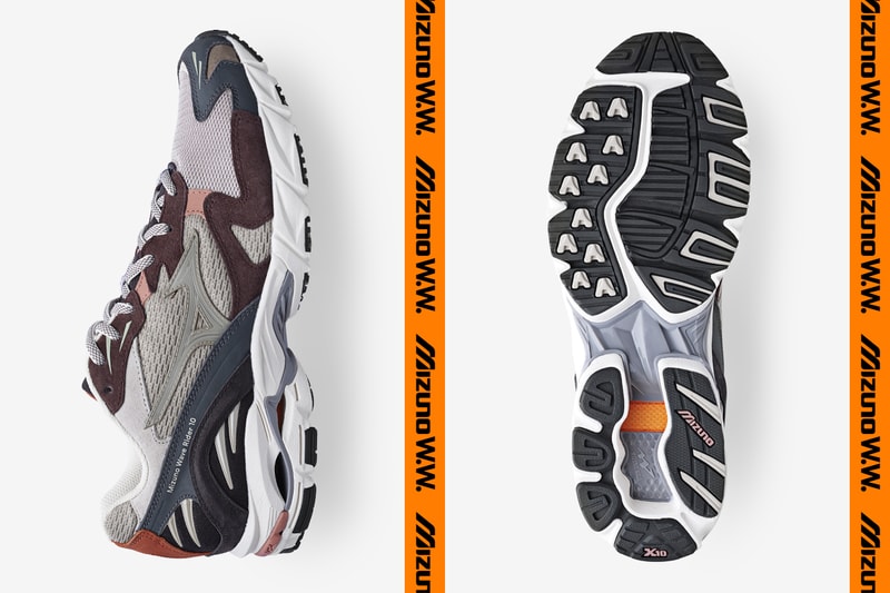 Wood Wood x Mizuno Wave Rider 10 SS20 Colorway Fall/Winter 2020 Runway Collaboration Sneaker Launch Release Information Exclusive Official First Look Drop Date Stores Japan Copenhagen Tech Retro Runner
