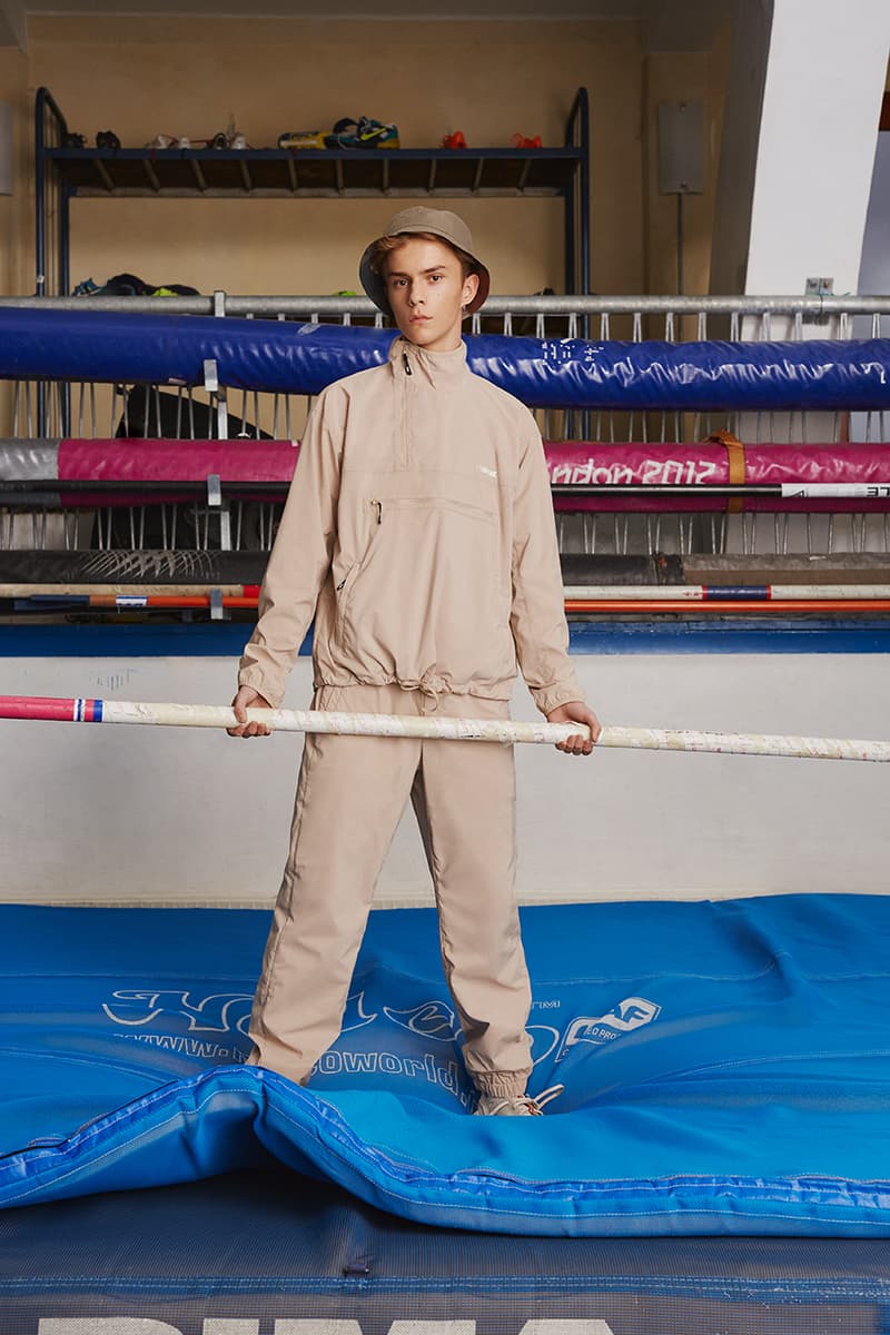 Wood Wood Spring Summer 2020 lookbook collection release information buy cop purchase denmark uniform sportswear workwear tracksuits