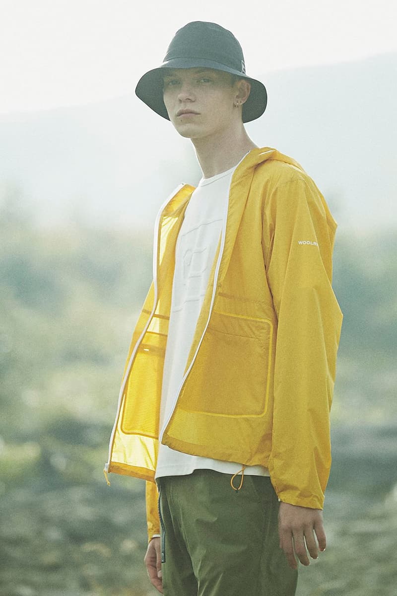 Woolrich outdoor label outerwear coats sustainable sustainability details information spring summer 2020 ss20 release buy cop purchase