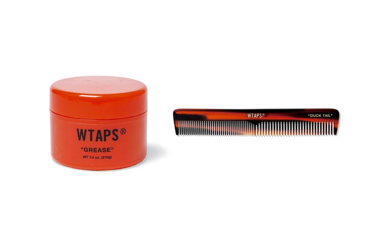 Groom With WTAPS' New Grease Pomade & Duck Tail Pocket Comb