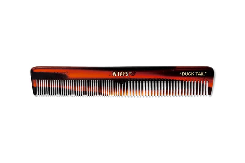 WTAPS Hair Grease Duck Tail Comb KENT 201SKDT AC01 201MYDT AC12 menswear streetwear spring summer 2020 collection japanese brands label tokyo tetsu nishiyama