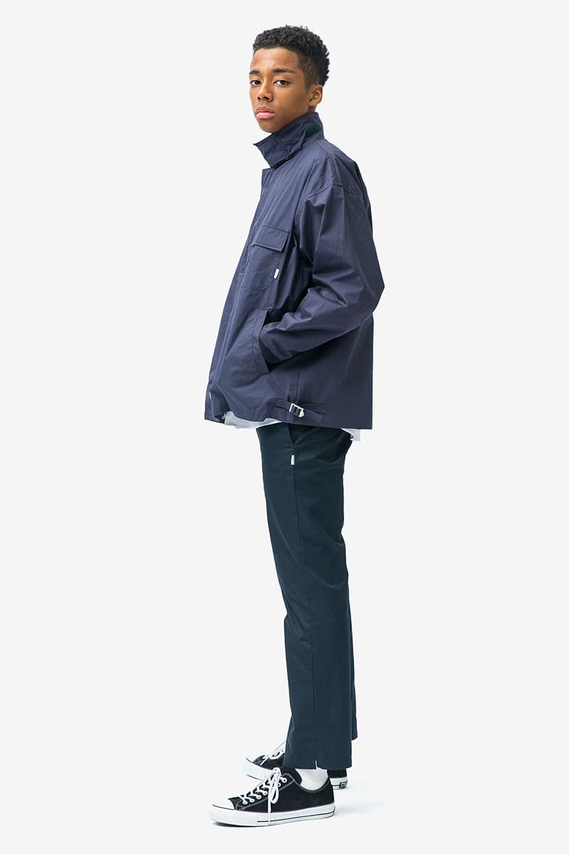 WTAPS Spring Summer 2020 Lookbook menswear streetwear collection jackets coats t shirts sweaters hoodies shorts pants military inspired tetsu nishiyama tokyo styles looks