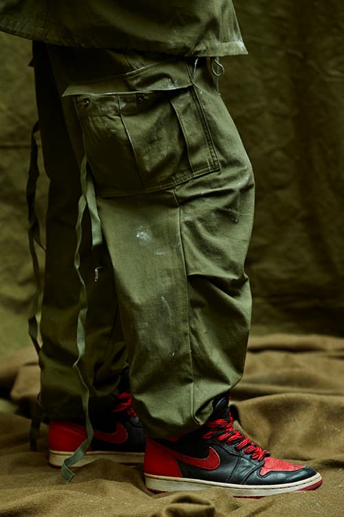 WTAPS Spring Summer 2020 MILL UNIFORMS Lookbook menswear streetwear japanese military testu nishiyama diffusion line field jackets shirts cargo pants bdu bermuda olive