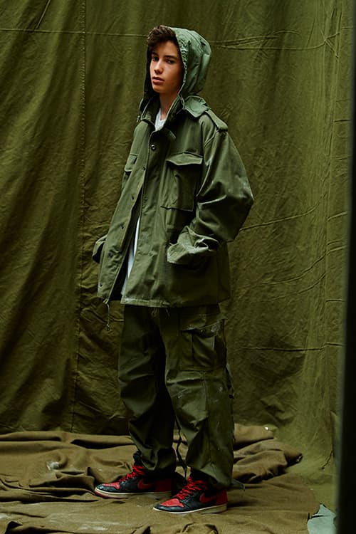 WTAPS Spring Summer 2020 MILL UNIFORMS Lookbook menswear streetwear japanese military testu nishiyama diffusion line field jackets shirts cargo pants bdu bermuda olive