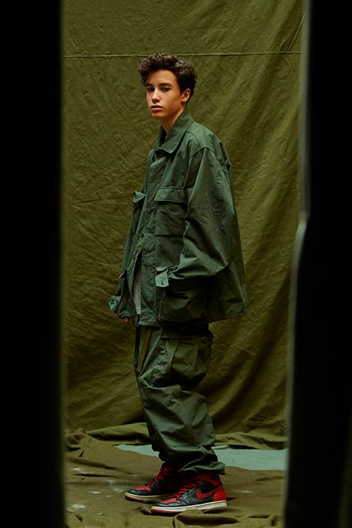 WTAPS Spring Summer 2020 MILL UNIFORMS Lookbook menswear streetwear japanese military testu nishiyama diffusion line field jackets shirts cargo pants bdu bermuda olive