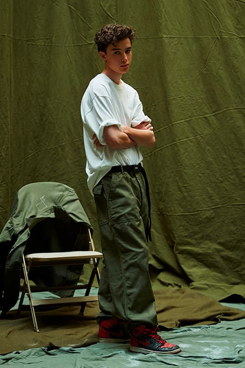 WTAPS Spring Summer 2020 MILL UNIFORMS Lookbook menswear streetwear japanese military testu nishiyama diffusion line field jackets shirts cargo pants bdu bermuda olive