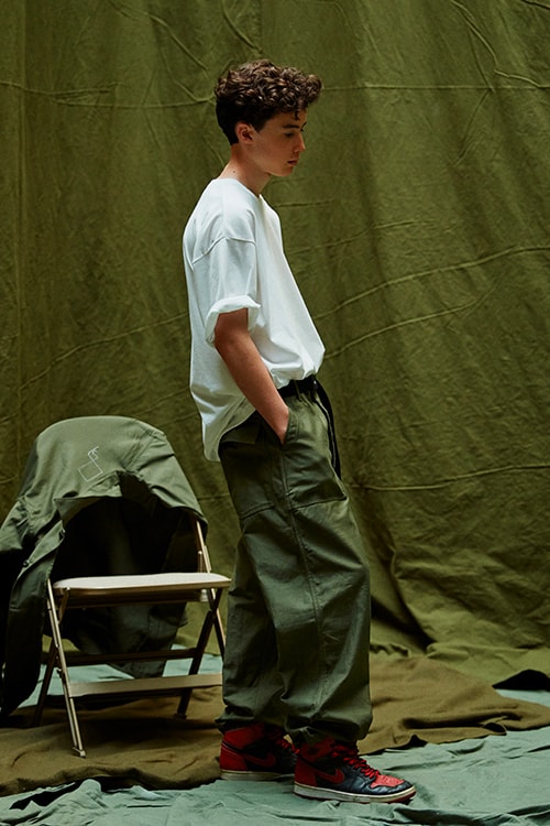 WTAPS Spring Summer 2020 MILL UNIFORMS Lookbook menswear streetwear japanese military testu nishiyama diffusion line field jackets shirts cargo pants bdu bermuda olive