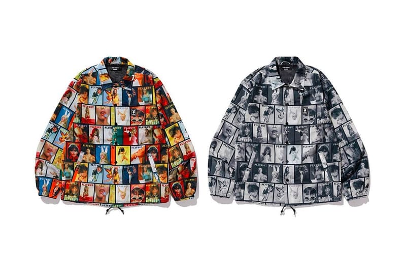 Playboy XLARGE 2020 Capsule collection menswear streetwear graphic prints illustrations collages t shirts tees hoodies sweatshirts pullover sweaters coach jackets coaches magazine