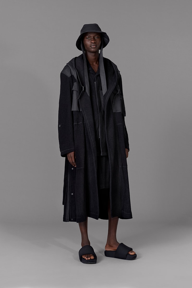 adidas Y-3 Spring/Summer 2020 Collection Drop Four "Swim" Yohji Yamamoto Release Information Beachwear Mens Womens Slides Bikini Trunks Towels Bags T-Shirt Sandal