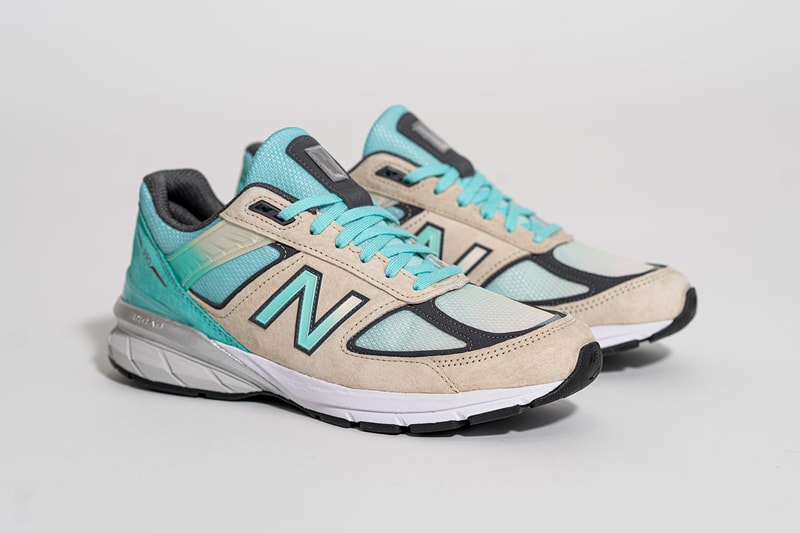 ycmc new balance 990v5 big checks and no stress tan red aqua teal tax refund release date info photos price