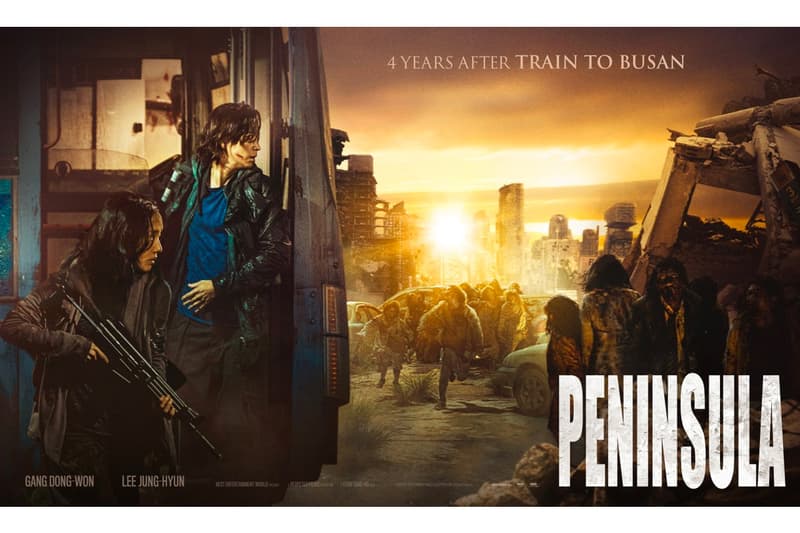 First Look at Yeon Sang Ho's 'Train to Busan' Sequel follow-up 'peninsula' zombie thriller korean film movie horror
